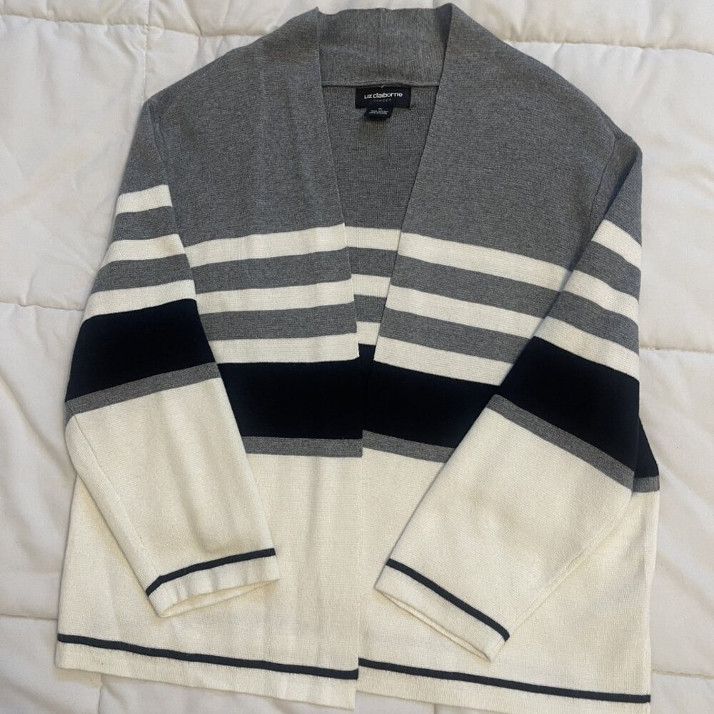 Liz Claiborne Women's Sweater Cardigan  - XL